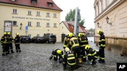 Чешские экстренные службы готовятся к наводнению, сентябрь 2024 года