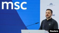 Владимир Зеленский выступил на Мюнхенской конференции по безопасности, Германия, 15 февраля 2025 года