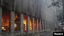 Наслідки попереднього обстрілу Харкова, березень 2024 року