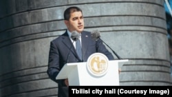 Senior member of the ruling Georgian Dream party Shalva Papuashvili (file photo)