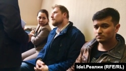 Задержанные активисты "Открытой России" в Казани
