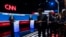Дональд Трамп и Джо Байден перед началом дебатов на телеканале CNN