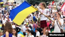 Марш захисників на День незалежності України. 24 серпня 2020 року