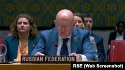 Vasilij Nebenzja, stalni predstavnik Rusije pri Ujedinjenim nacijama, Njujork, SAD, 6. maj 2025.
