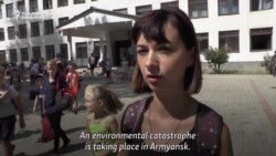 Kids Evacuated After Crimea Chemical Leak