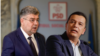 Fostul și actualul lider PSD: Marcel Ciolacu și Sorin Grindeanu.
