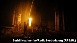 Київ: у костелі Святого Миколая сталась пожежа – фоторепортаж