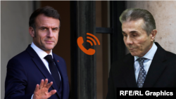 У своїй заяві партія влади «Грузинська мрія» повідомила, що Макрон висловив свою стурбованість ситуацією в Грузії 