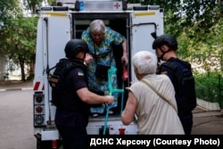 Евакуація з мікрорайону в Херсоні, 2025 рік