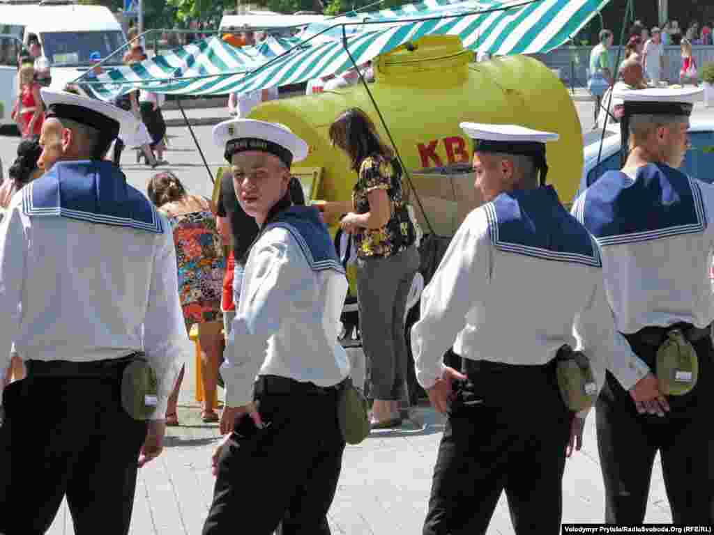 Матроси Чорноморського флоту Росії