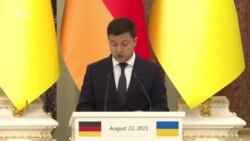 Головне з пресконференції Зеленського і Меркель (відео) Головне з пресконференції Зеленського і Меркель (відео)