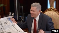 Главный редактор газеты "Комсомольская правда" Владимир Сунгоркин