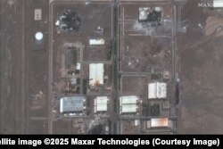 Ппоследствия удара по заводу в Нетензе, спутниковый снимок Maxar Technologies за 1 июня