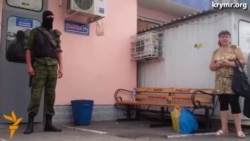 Автостанції Сімферополя захопили люди в масках Автостанції Сімферополя захопили люди в масках