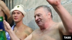 Михаил Дегтярев и Владимир Жириновский, архивное фото