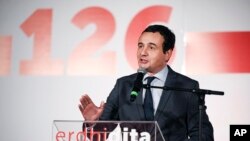 Лідер партії «Самовизначення» Альбін Курті