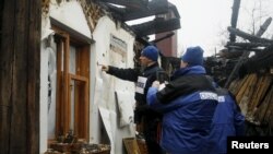 Сотрудники Специальной мониторинговой миссии ОБСЕ на Украине, ноябрь 2015