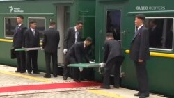 Бронепоїзд Кім Чен Ина у Владивостоці – відео Бронепоїзд Кім Чен Ина у Владивостоці – відео